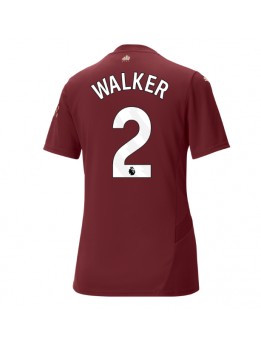 Manchester City Kyle Walker #2 Replika Tredje Kläder Dam 2024-25 Kortärmad